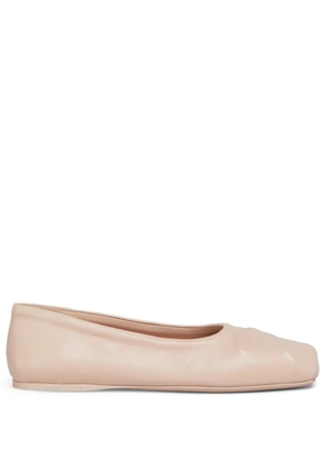 Marni bow-detail ballerina shoes - Pink