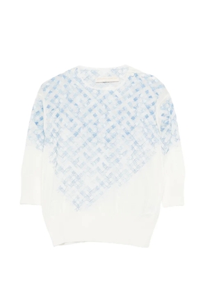 Ermanno Scervino geometric T-shirt - White