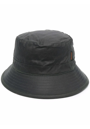 Barbour wax cotton bucket hat - Green