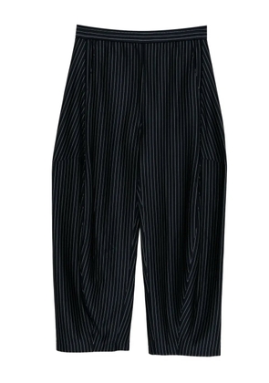Tibi Winslow striped trousers - Blue