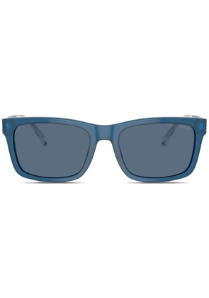 Emporio Armani square-frame sunglasses - Blue