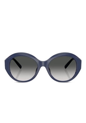Tiffany & Co Eyewear oval-framed sunglasses - Blue