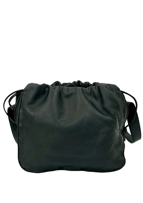 Loewe Pre-Owned 2010-2025 Nappa Anagram Drawstring crossbody bag - Black