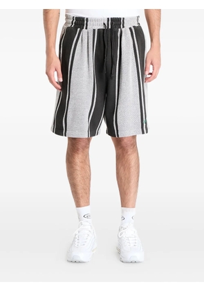 Pleasures striped shorts - Black