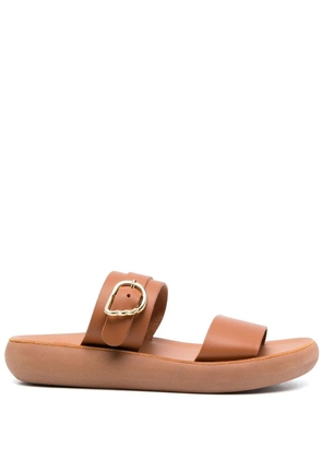 Ancient Greek Sandals leather slip-on sandals - Brown