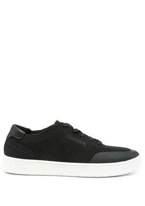Calvin Klein logo-print sneakers - Black