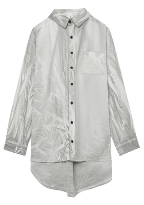 WESTFALL crease effect shirt - Grey