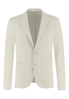 Doriani Cashmere single-breasted blazer - Neutrals