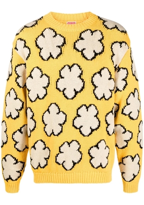 Kenzo Boke Flower cotton jumper - Yellow