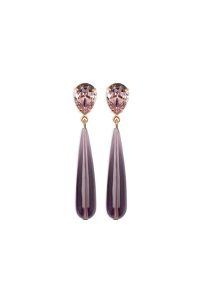 Jennifer Behr Caroline teardrop earrings - Gold