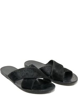 Ancient Greek Sandals crossover-strap sandals - Black