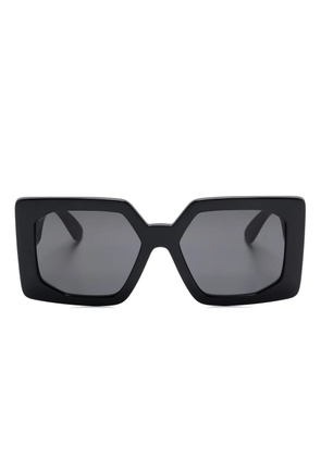 Versace Eyewear Medusa Biggie-plaque sunglasses - Black