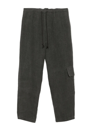 Yohji Yamamoto drawstring trousers - Grey