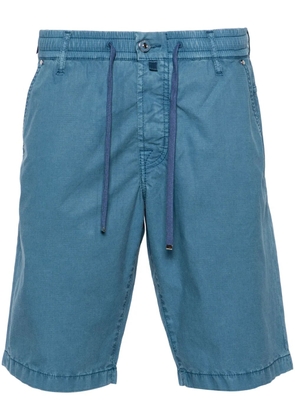 Jacob Cohën Leo ripstop bermuda shorts - Blue