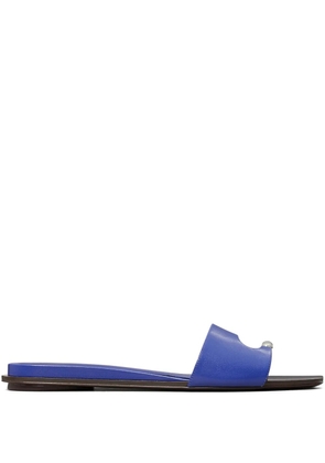 Tory Burch leather slides - Blue