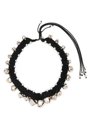 Niccolò Pasqualetti bell-charm necklace - Black