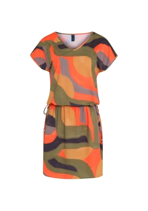Lygia & Nanny Krishna abstract print dress - Orange