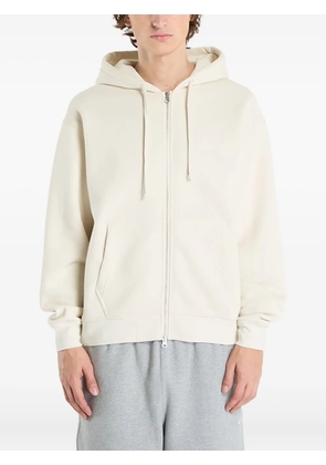 dime cursive zip-up hoodie - Neutrals