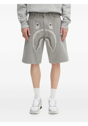 A BATHING APE® Shark shorts - Grey