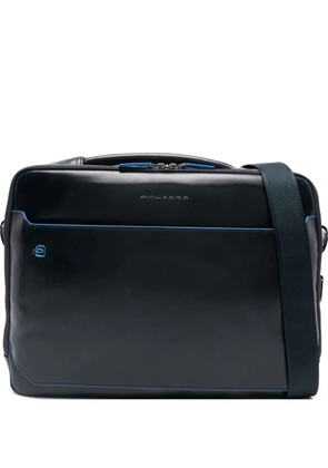 PIQUADRO leather laptop bag - Blue
