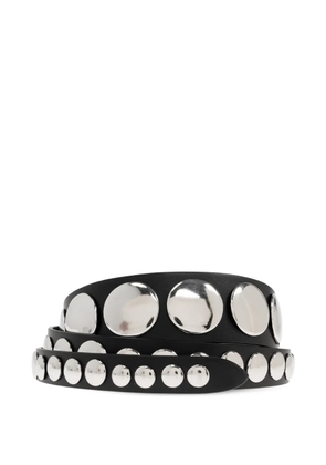 IRO studded leather belt - Black