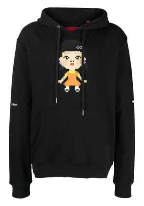 Mostly Heard Rarely Seen 8-Bit Red Light Green Light hoodie - Black