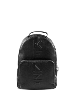 Kenzo logo-embossed backpack - Black