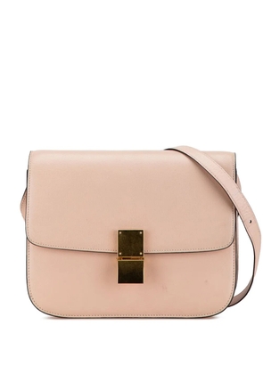 Celine Pre-Owned 1990-2023 Medium Calfskin Classic Box crossbody bag - Pink