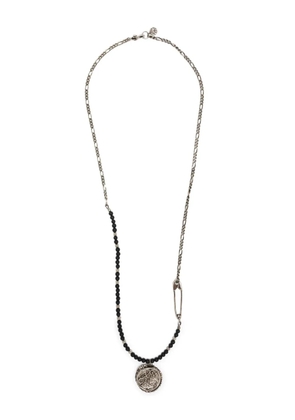 Alexander McQueen Pre-Owned 2020 beaded-chain necklace - Silver