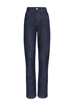 Amapô logo-patch jeans - Blue