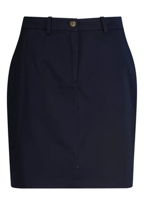 Gant buttoned midi chino skirt - Blue
