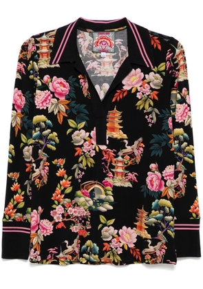 Johnny Was The Janie Henley shirt - Blue