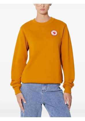 Fjällräven logo-patch sweatshirt - Orange