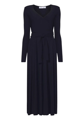 Proenza Schouler White Label knot-detail V-neck dress - Black