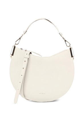 Coccinelle medium Sunup zip leather shoulder bag - Neutrals