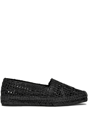 Weekend Max Mara woven loafers - Black