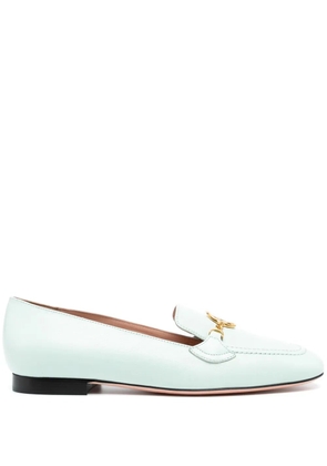Bally Daily Emblem leather loafers - Green