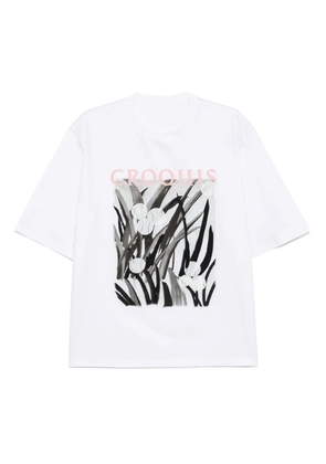 CROQUIS graphic-print T-shirt - White