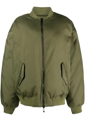 WARDROBE.NYC reversible padded bomber jacket - Green