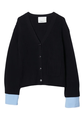 3.1 Phillip Lim long-sleeve cable-knit cardigan - Black