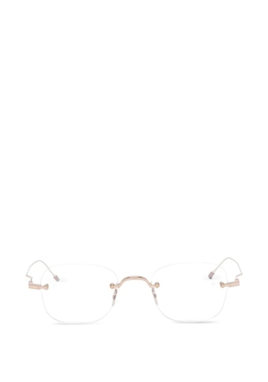 Thom Browne Eyewear rimless geometric sunglasses - Gold