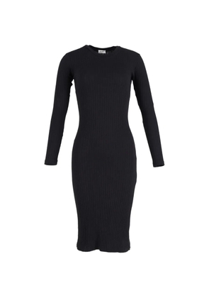 RE/DONE Ribbed knit dress - Black