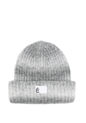 Études Studio ribbed-knit beanie - Grey
