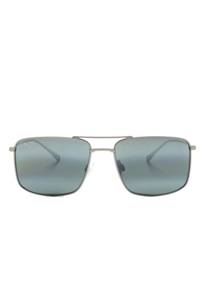 Maui Jim Aeko square-frame sunglasses - Silver