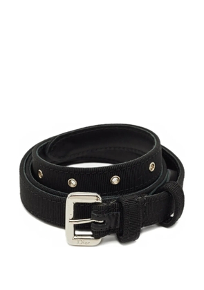 Christian Dior Pre-Owned buckled belt - Black