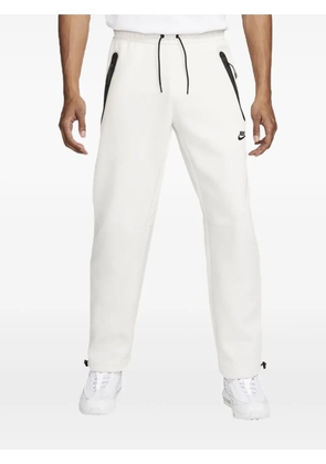 Nike tech fleece 'Phantom/Black' track pants - White