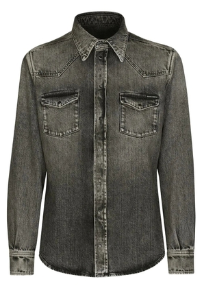 Dolce & Gabbana faded denim shirt - Grey