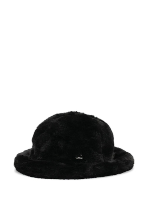 Kangol faux-fur bucket hat - Black