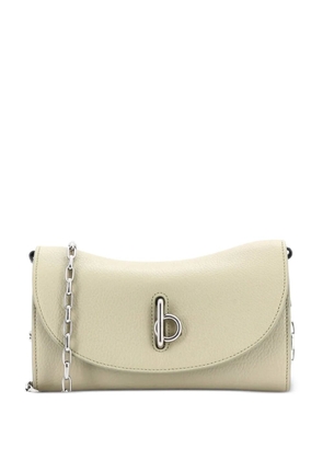 Burberry Pre-Owned Rocking Horse Wallet on Chain Jacquard With Leather shoulder bag - Neutrals
