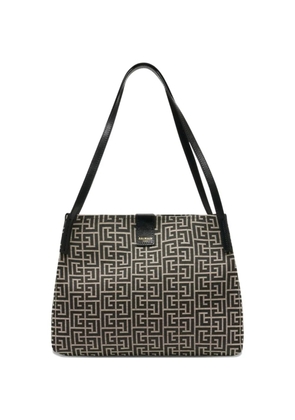 Balmain small Release shoulder bag - Neutrals